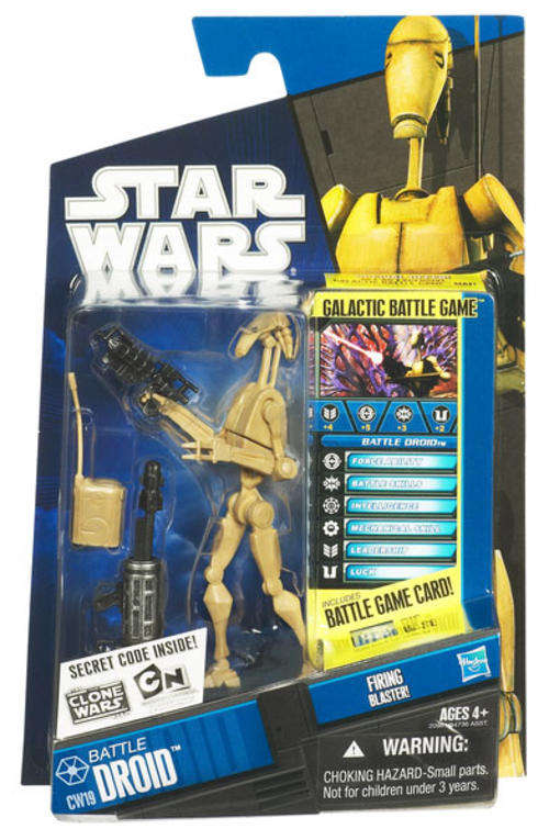 STAR WARS The Clone Wars Battle Droid Action Figure