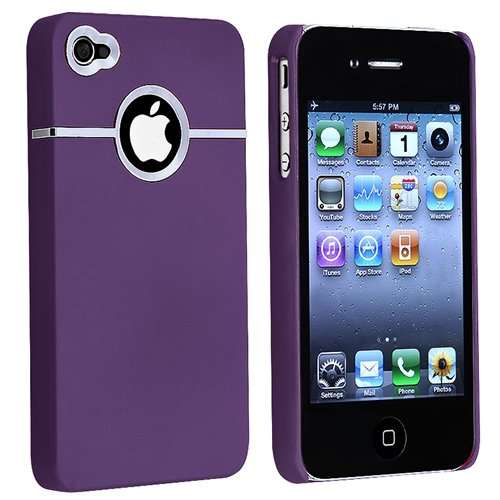 EFORCITY Snap-On Deluxe Hard Case For Apple Iphone 4/4S