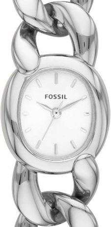 FOSSIL Stainless Steel Chain Link Ladies Watch
