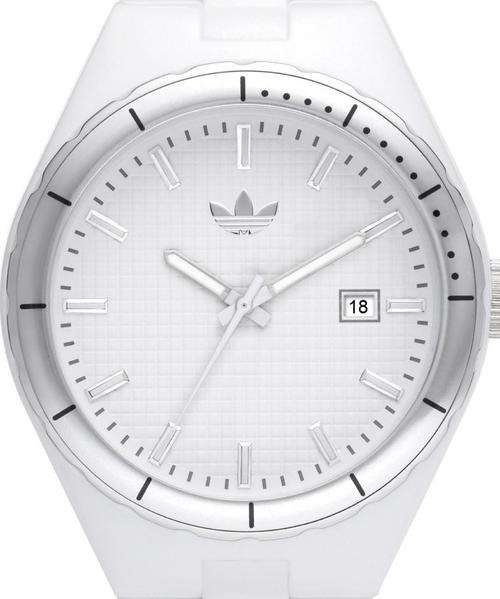 ADIDAS by FOSSIL Cambridge White Silicone Large Dial Ladies Watch