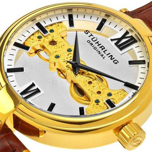 STUHRLING Special Reserve Royal Scepter Automatic Mens Watch