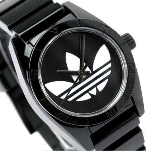 ADIDAS by FOSSIL Santiago Black Resin Ladies Watch