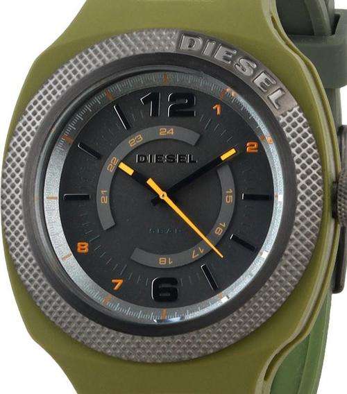 DIESEL Army Green Large Dial Mens Watch