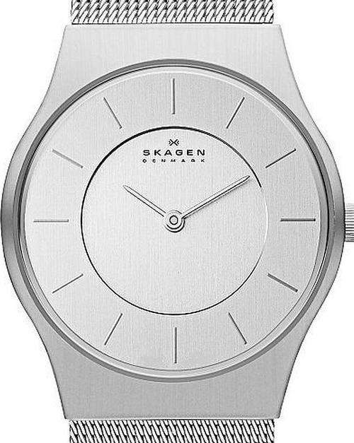 SKAGEN Denmark Ultra Slim Mesh Band Ladies Watch