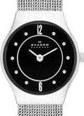 Authentic SKAGEN Denmark Ultra Slim Crystal Accented Ladies Watch