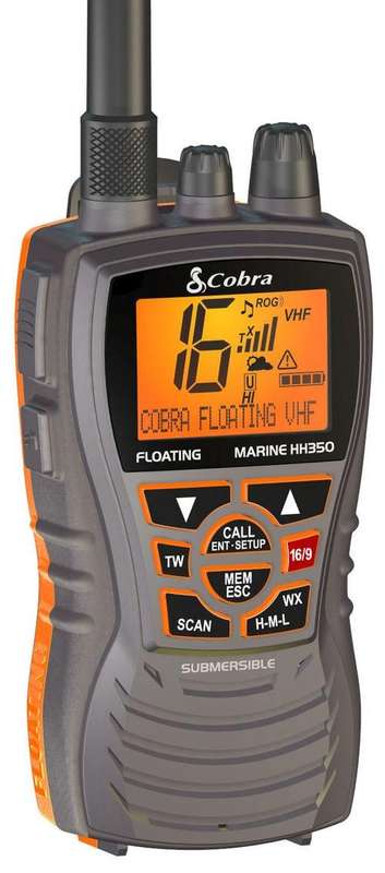 COBRA MARINE HH350 Floating VHF Radio