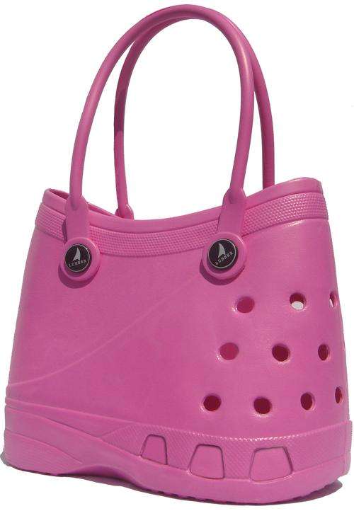 LUBBER Tote Rubber Croc Waterproof Beach Bag