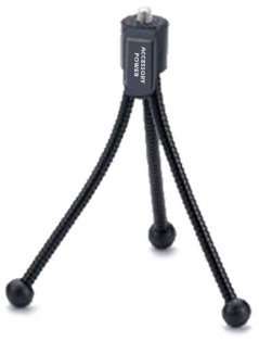 Tabletop Flexible Tripod For Compact Digital Cameras & Camcorders