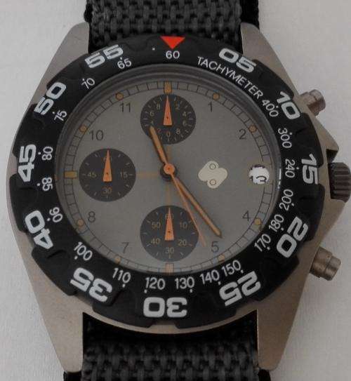 Authentic SEIKO Chronograph Sport Mens Watch (Mondi logo)