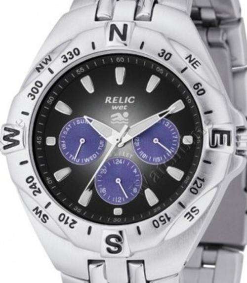 Authentic RELIC by FOSSIL Stainless Steel Multifunction Mens Watch