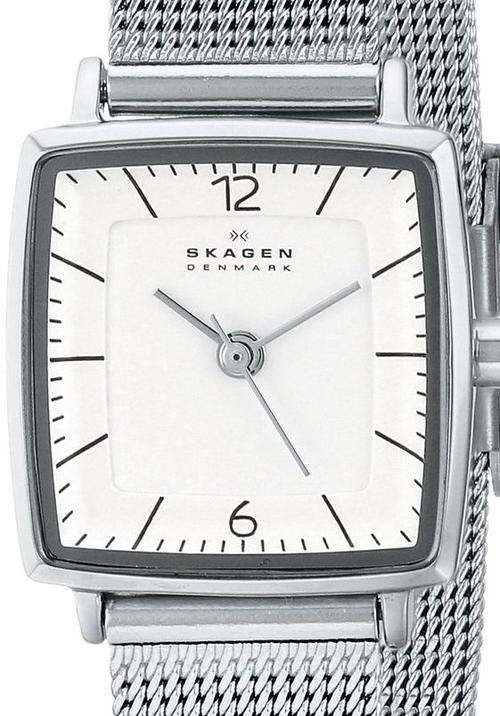 Authentic SKAGEN Denmark Ultra Slim Stainless Steel Mesh Band Ladies Watch