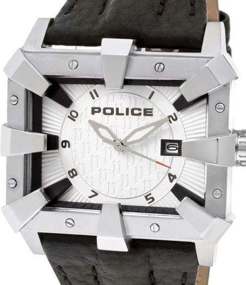 Authentic POLICE Defender Silver Dial Mens Watch