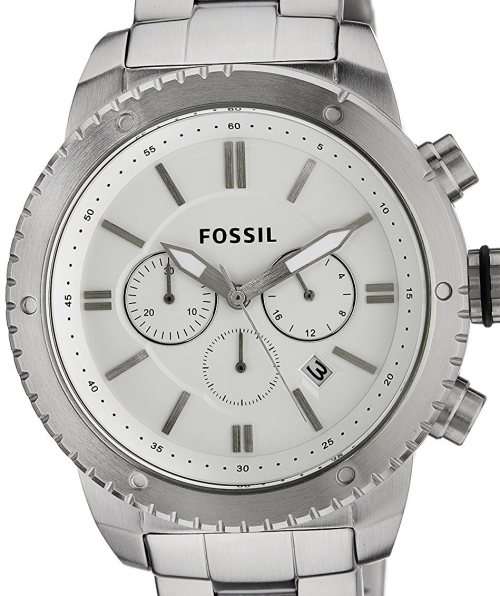 Authentic FOSSIL Logan Stainless Steel Chronograph Oversized Mens Watch