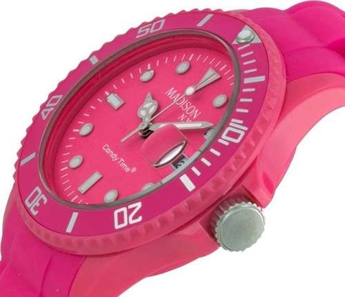 Authentic MADISON NEW YORK Candy Time Ladies Watch