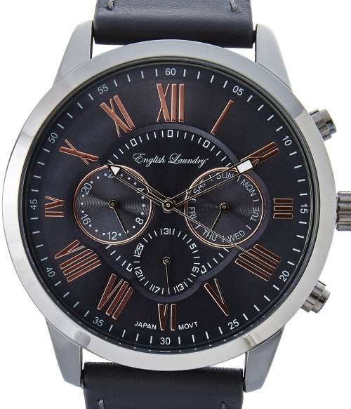 Authentic ENGLISH LAUNDRY Multifunction Oversized Mens Watch