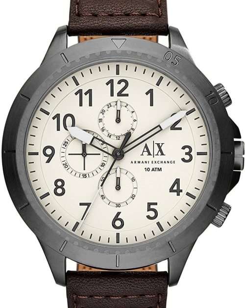 Authentic ARMANI EXCHANGE Aeroracer Chronograph Oversized Mens Watch