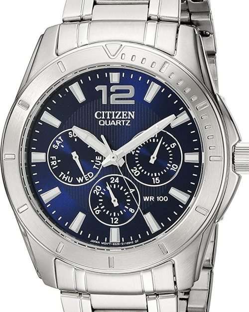Authentic CITIZEN Stainless Steel Multifunction Mens Watch