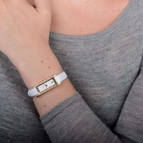 Authentic OBAKU Denmark Crystal Accented Ladies Watch