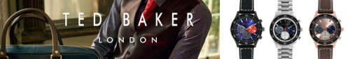 Authentic TED BAKER of LONDON Brown Leather Mens Watch