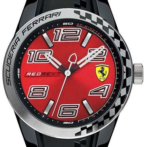 Authentic SCUDERIA FERRARI by MOVADO RedRev T Mens Watch
