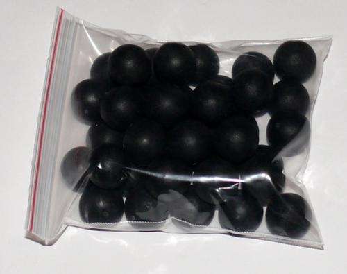 Glass breaker balls (Self defense, Target shooting) for paintball guns and pistols