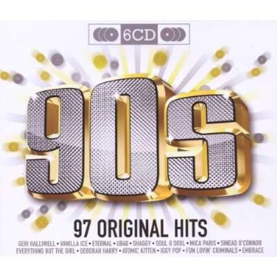 97 Original 90's Hits - 6 CD boxset