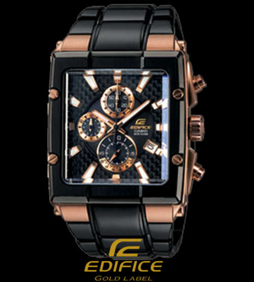 CASIO EDIFICE Men's Gold Label Chronograph Watch EF-501SP-1AV