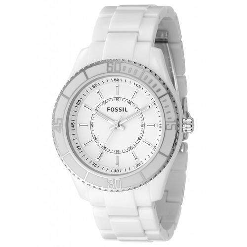 FOSSIL Stella White Enamel Ladies Watch