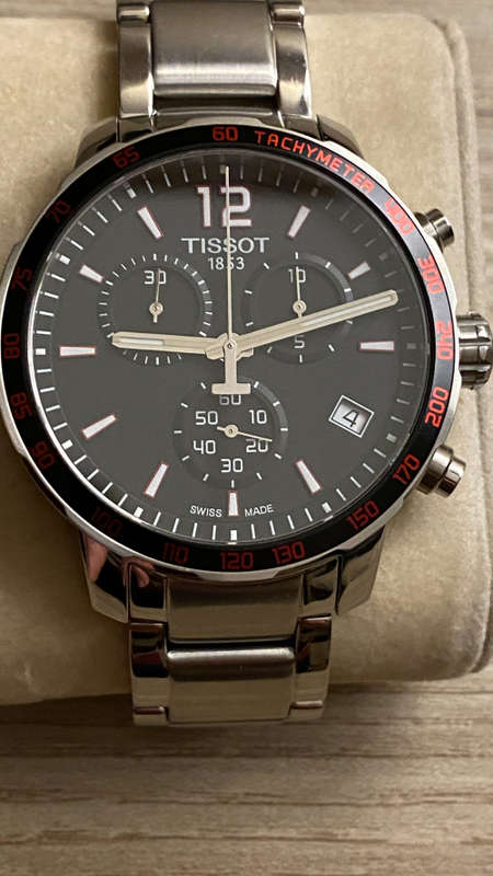 ***TISSOT QUICKSTER T095417A SSTEEL ***