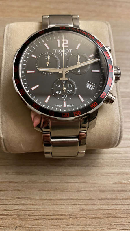 ***TISSOT QUICKSTER T095417A SSTEEL ***