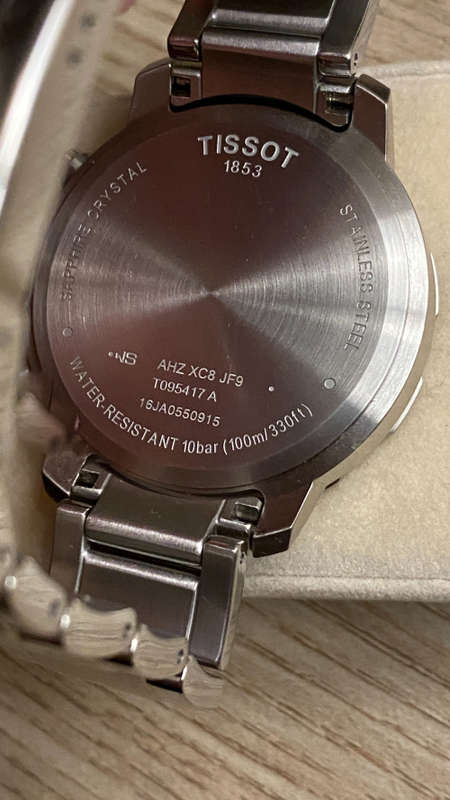 ***TISSOT QUICKSTER T095417A SSTEEL ***