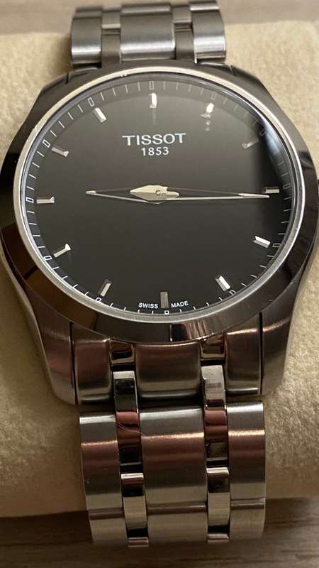 ***TISSOT COUTURIER SECRET DATE T035446A SSTEEL***