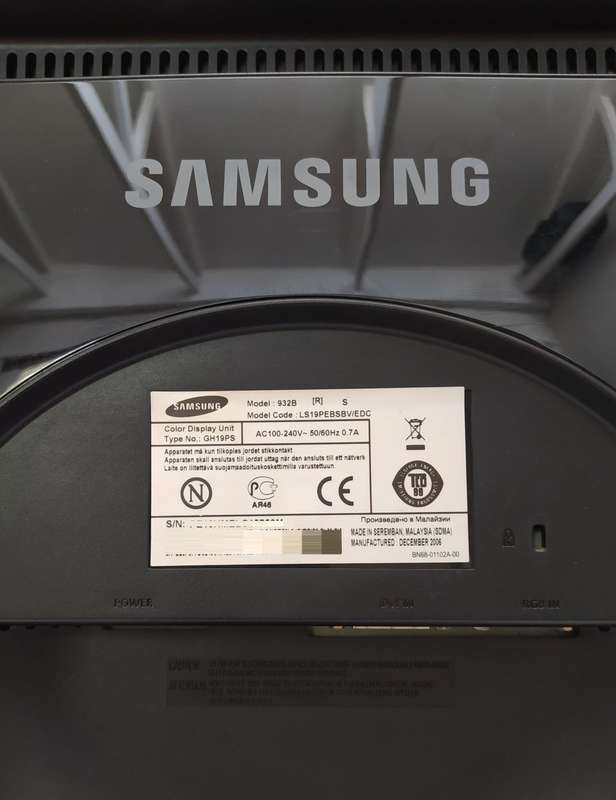 Samsung Syncmaster 932B