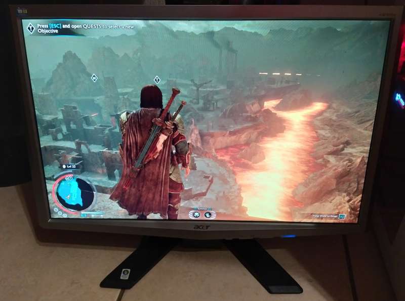 Acer X223W LCD monitor