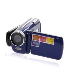 1.8 Inch LCD 1.3MP Digital Camcorder with 4X Digital Zoom Camera BLUE