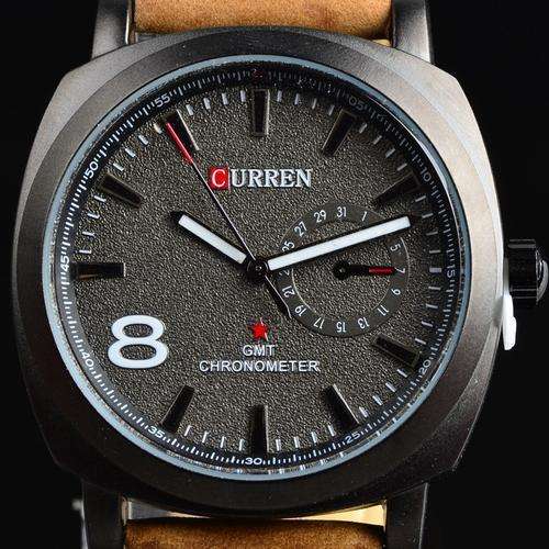 Curren Men Fashion Quqrtz Sport Wristwatch Watch