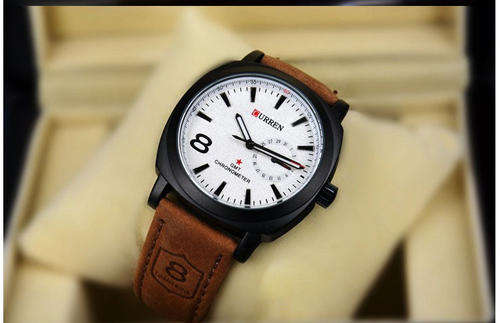 Curren Men Fashion Quqrtz Sport Wristwatch Watch