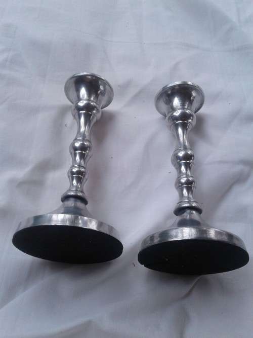 set of candle sticks
