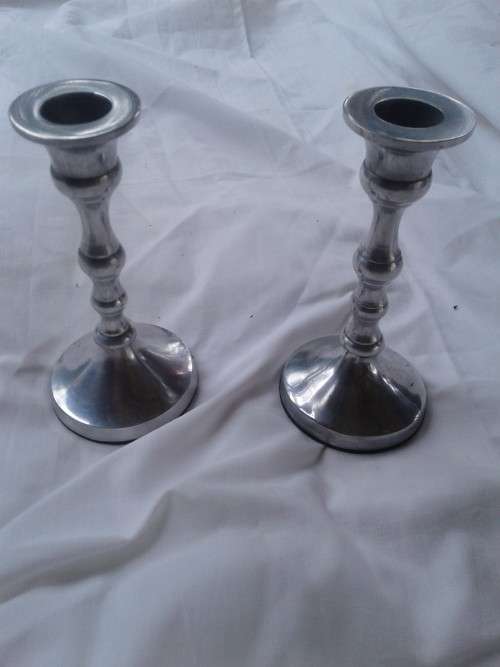 set of candle sticks