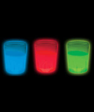 96 x Glow in the dark shooter cups