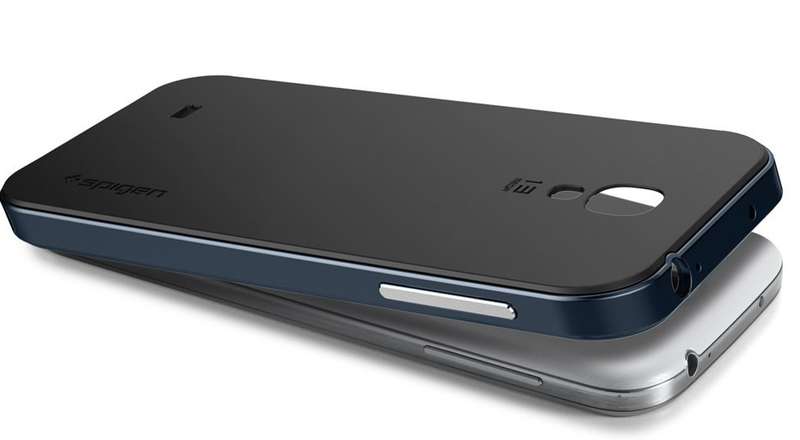 #DARK BLUE# Spigen Neo Hybrid shock proof cover for SAMSUNG Galaxy S4 with screen protector