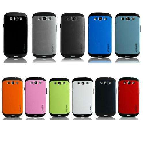SLIM ARMOR shock proof cover for SAMSUNG Galaxy S4 **SPECTACULAR COLOURS** Take A Look!!!