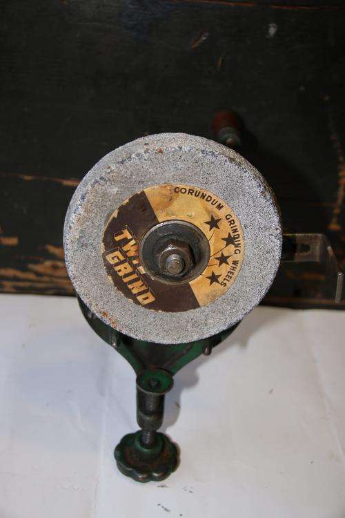 Awesome Vintage Corundum Grinding Wheel