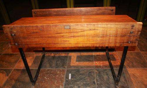 Vintage Double Seater School Desk