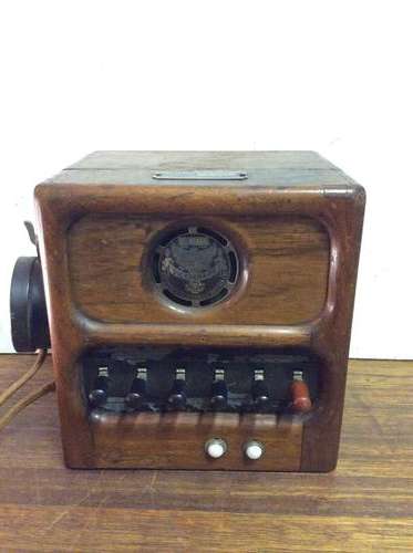 Awesome Antique Dictograph Substation 6 Key