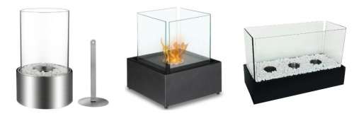 Ethanol Tabletop Fireplaces