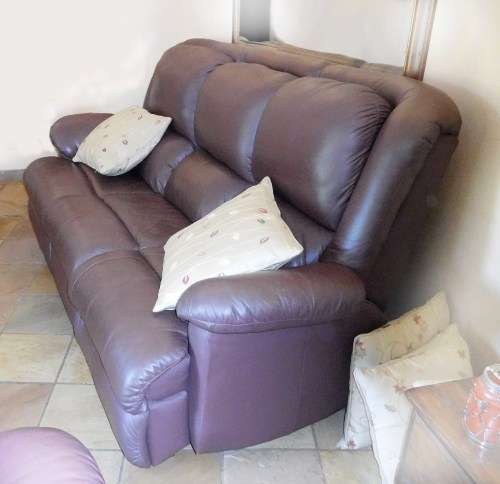 Motani Bress Design Leather Lounge Suite Set