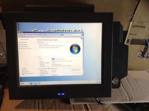 Touchscreen point of sale unit