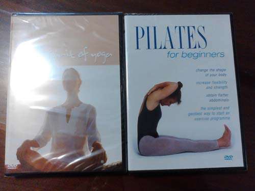 2 New DVD - Pilates and Yoga