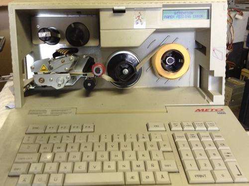 Meto 5000 label printer see details